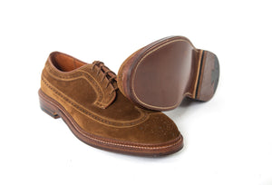 Long Wing Blucher - Suede