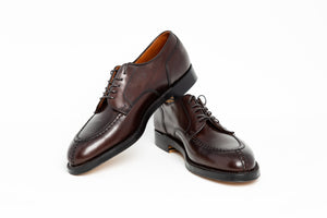 Norwegian Front Blucher w/ Handsewn Vamp and Toe Seam