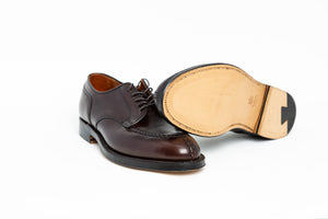 Norwegian Front Blucher w/ Handsewn Vamp and Toe Seam