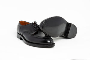 Norwegian Front Blucher w/ Handsewn Vamp and Toe Seam