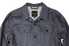 Load image into Gallery viewer, Cornerstone Grey Stretch Denim Jacket