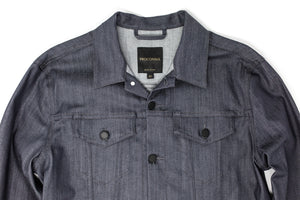 Cornerstone Grey Stretch Denim Jacket