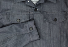 Load image into Gallery viewer, Cornerstone Grey Stretch Denim Jacket