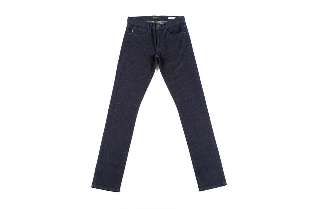 Dark Rinse Navy Stitch