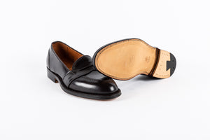 Full Strap Slip-On Loafer - Cordovan