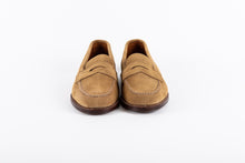 Load image into Gallery viewer, Unlined Penny Loafer - Suede - Handsewn