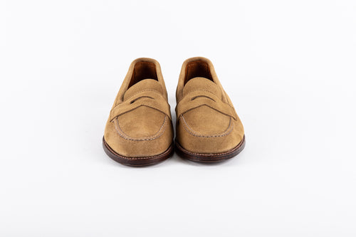 Unlined Penny Loafer - Suede - Handsewn