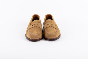 Unlined Penny Loafer - Suede - Handsewn