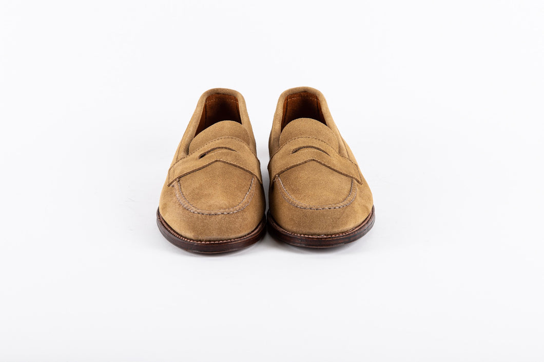 Unlined Penny Loafer - Suede - Handsewn
