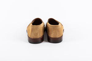 Unlined Penny Loafer - Suede - Handsewn