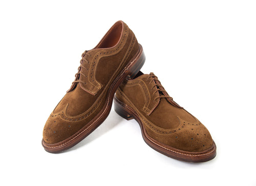 Long Wing Blucher - Suede