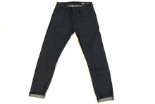Load image into Gallery viewer, Japanese Nihon Menpu Selvedge Navy Stitch